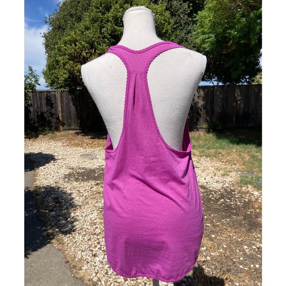 Lululemon 105F Singlet Lightweight Racerback for Yoga Tank in Dark Pink Size 4-6 - Picture 3 of 11